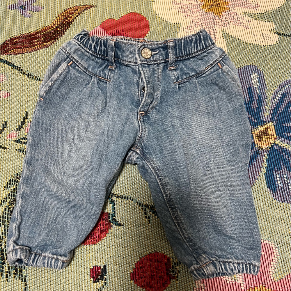 GAP Kids Light Blue Elastic Waist Jeans
